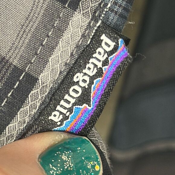 Patagonia Men's Worn Wear Wagner Plaid Shirt Size M Medium Style 54030 Snaps - Picture 3 of 9